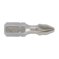 No.2x25mm Pozidriv Torsion Bit 1/4" Hex