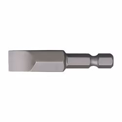 10.0mm X 50mm Flat Power Bit 1/4" Hex