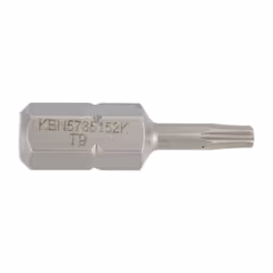 TX9 TORX Screwdriver Bit 1/4" Hex STD