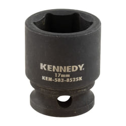17mm Impact Socket 3/8" Square Drive