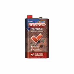 Everbuild Resiblock Superior Original Gloss 5 Litre EVBRBOGL5L