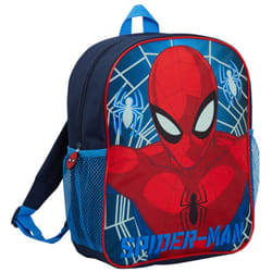 Glow In The Dark Marvel Spiderman Backpack Travel School Rucksack Boys Lunch Bag - One Size