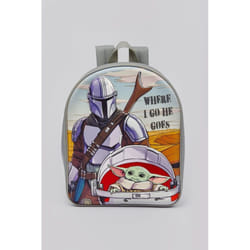 Star Wars The Mandalorian And Child Leicester Eva Backpack Grey