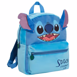 Disney Stitch Backpack Kids School Bag Girls Plush Rucksack 3D Lunch Book Bag - One Size