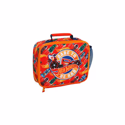 Lunch Bag for Kids Cars Lunch Box School Travel Insulated Lunchbag with Drinks Holder