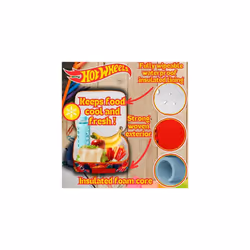 Lunch Bag for Kids Cars Lunch Box School Travel Insulated Lunchbag with Drinks Holder