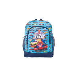 Hot Wheels Licenced Backpack School Bag | Official Kids Car Back pack | Large Blue Rucksack for School Sports Travel | Back to School Childrens b