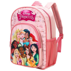 Disney Princess Kids Premium Backpack Rucksack Travel Bag, Multicolour