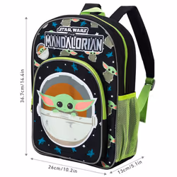 Star Wars Yoda Kids Premium Backpack Rucksack Bag, Multicolour