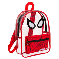 Spiderman Transparent Backpack Boys Marvel Swimming Bag Kids School Rucksack - One Size