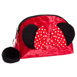 Minnie Mouse Make Up Bag for Women Disney Cosmetic Toiletries Bag Pencil Case - One Size