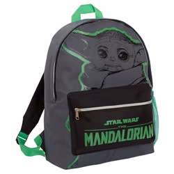 The Mandalorian Backpack Grogu Baby Yoda The Child School Bag Travel Sports Bag - One Size