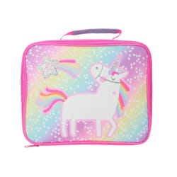 Unicorn Insulated Lunch Bag Childrens Kids Pink Rainbow Girls School