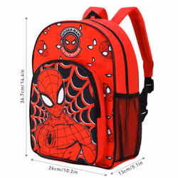 Spiderman Childrens Backpack Bag Boys Girls with side mesh pocket