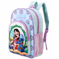 Lilo & Stitch Childrens Backpack Bag Boys Girls with side mesh pocket