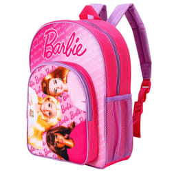 Barbie Kids Premium Backpack School Rucksack Travel Bag, Multicolour