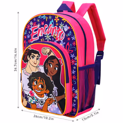 Disney Encanto Kids Premium Backpack School Rucksack Bag, Multicolour