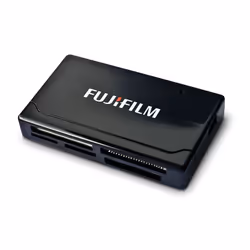 Transfer your files between your memory card and computer with the Fujifilm USB Multi SD Card Reader. Easy to use and install ...