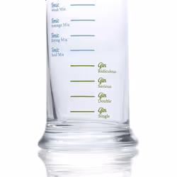 Boxer Gifts GWR011 Let The Mixing Be Gin Novelty Spirit Measure