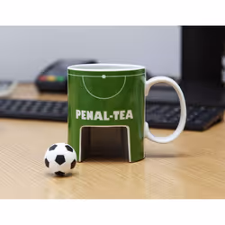 Boxer Gifts PenalTea Novelty Football Themed Mug, Ceramic