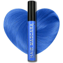 Stargazer Neon Blue UV-Reactive Hair Mascara, Wash Out Colour