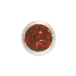 Stargazer Glitter Stars RED