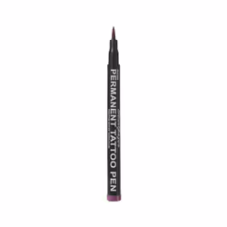 Semi-Permanent Vegan Tattoo Pen 7. Up To 24 Hour Strong Purple Colour For Skin Art With A Fine Line Nib.