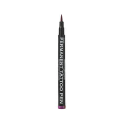 Semi-Permanent Vegan Tattoo Pen 7. Up To 24 Hour Strong Purple Colour For Skin Art With A Fine Line Nib.