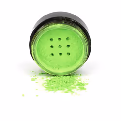 Neon Green Eye Dust Vegan And Paraben Free Formula That Glows Under UV Light