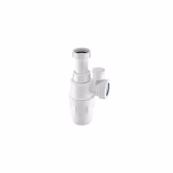 McAlpine A10AV Anti-Syphon Adjustable Inlet Bottle Trap - White