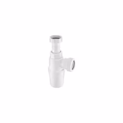 AA10 Adjustable Inlet Slim Bottle Trap White