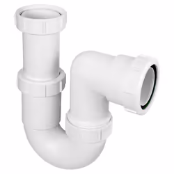 McAlpine 2" x 75mm Water Seal Adjustable Tubular Swivel P Trap ASE10