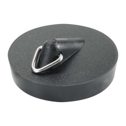BP4T McAlpine 1.75" (Fits 1.5" Waste) Black PVC Plug with Triangle