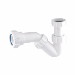McAlpine BT1 Adjustable Inlet Tubular Swivel P Trap - 1/4"