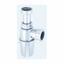 McAlpine CAA10 Chrome Adjustable Inlet Slim Bottle Trap - 1 1/4" BSP