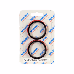 McAlpine CARD-23 Two 1½" Multifit Washer Sets - PWM2 x 2 + RWM2 x 2