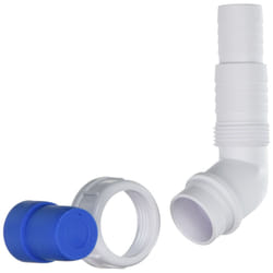 McAlpine MA15 135 Degree Nozzle for Connection to 1-Inch BSP Thread - White