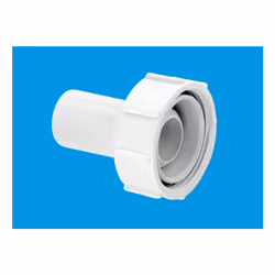 McAlpine R11 Straight Connector 1Â½" loose nut x connection for 19/23mm pipe