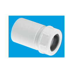 McAlpine R16 1Â¼" x 19/23mm Reducer in ABS White