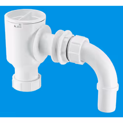 McAlpine R40 1¼" Complete Screened Tank Overflow Connector