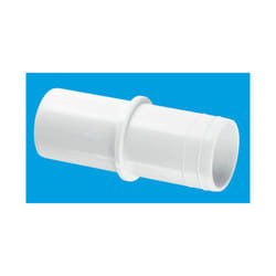 McAlpine S18 1Â¼" Pushfit Straight Overflow Connector