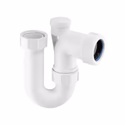 McAlpine SA10V Tubular Swivel Anti-Syphon P Trap - 32mm