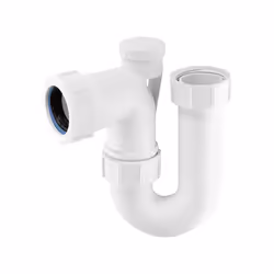McAlpine SA10V Tubular Swivel Anti-Syphon P Trap - 32mm