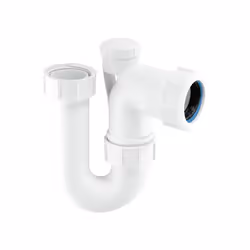 McAlpine SC10V Tubular Swivel Anti-Syphon P Trap - 40mm