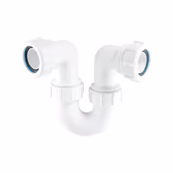 McAlpine SG10 Running Tubular Swivel P Trap - 50mm