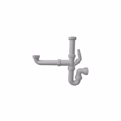 SK1 Bowl and a Half Sink Kit White