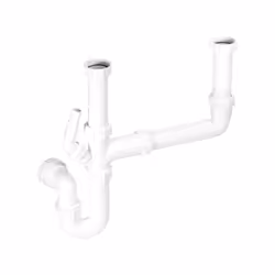 McAlpine SK2 Double Bowl Sink Kit - 40mm