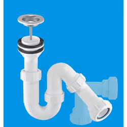 McAlpine SP10W 1Â¼" 75mm Water Seal All One Basin Trap