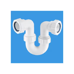 SR10 Running Tubular Swivel P Trap125 inch White