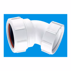 McAlpine Universal Bend 135deg x BSP Loose Coupling Nut 1.5'' ST90-OUT